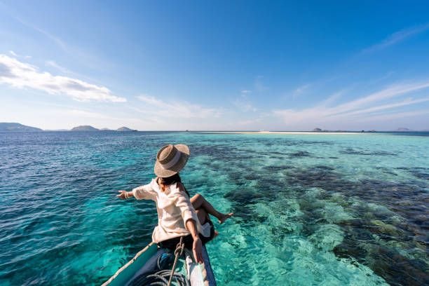 Crystal clear waters in Bali